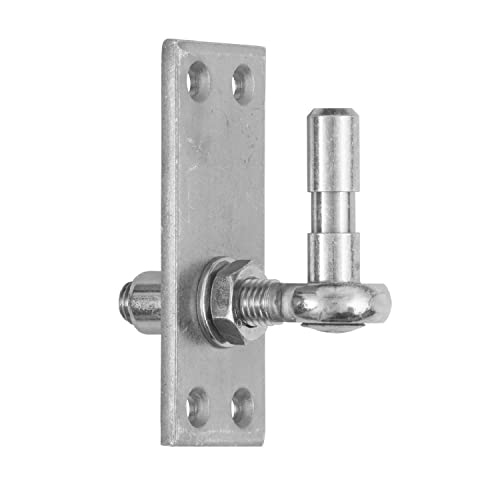 Pollmann Baubeschläge 1070460 Plattenhaken D4 1-fach verstellbar, Dorn Ø 16 mm, hell verzinkt, 2 Stück von LYBAOHAO