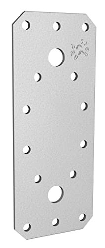 Pollmann®Baubeschläge 4702020 Flachverbinder 135 x 55 x 2,0 100 Stück von Pollmann