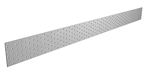 Pollmann®Baubeschläge 4714000 Lochplattenstreifen 115 x 1200 x 2 mm 5 Stück von Pollmann
