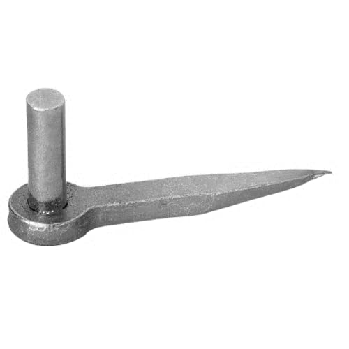 Pollmann®Baubeschläge Kloben zum Einschlagen B 10, Dorn Ø 10 mm, hell verzinkt, 10 Stück von Pollmann