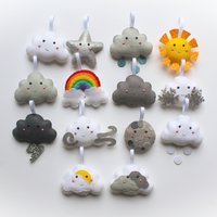 Filzwettergirlandendekorationen. 14 Designs Zur Auswahl. Enthält Neue 2023 Designs von PollyChromeCrafts