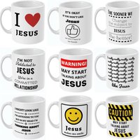 Christliche Geschenke, Jesus Geschenke Für Liebhaber, Religiöse Christliche Tassen, Tasse, Lustige Geburtstagsbecher von PollyannaPoops