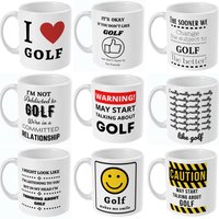 Golf Becher, Geschenk, Thema, Geschenk Für Männer, Geburtstagsgeschenk von PollyannaPoops