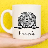 Malteser Tasse, Tasse Für Malteser, Personalisierte Hundetasse, Muttertagsgeschenke Frauen & Mädchen, Geschenk, Welpe, Namensbecher von PollyannaPoops