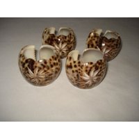 Serviettenringhalter Im Shell-stil von Pollyvintagera
