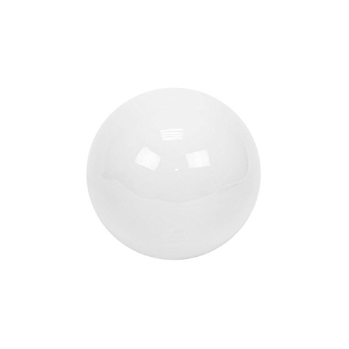 Polnix M Keramik Moderne Deko Kugel Tischdeko D 11 cm Größen weiß glänzend Ball von Polnix