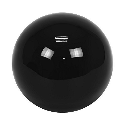 Polnix XXL Keramik Moderne Deko Kugel Tischdeko D 19 cm Größen schwarz glänzend Ball Blackball von Polnix