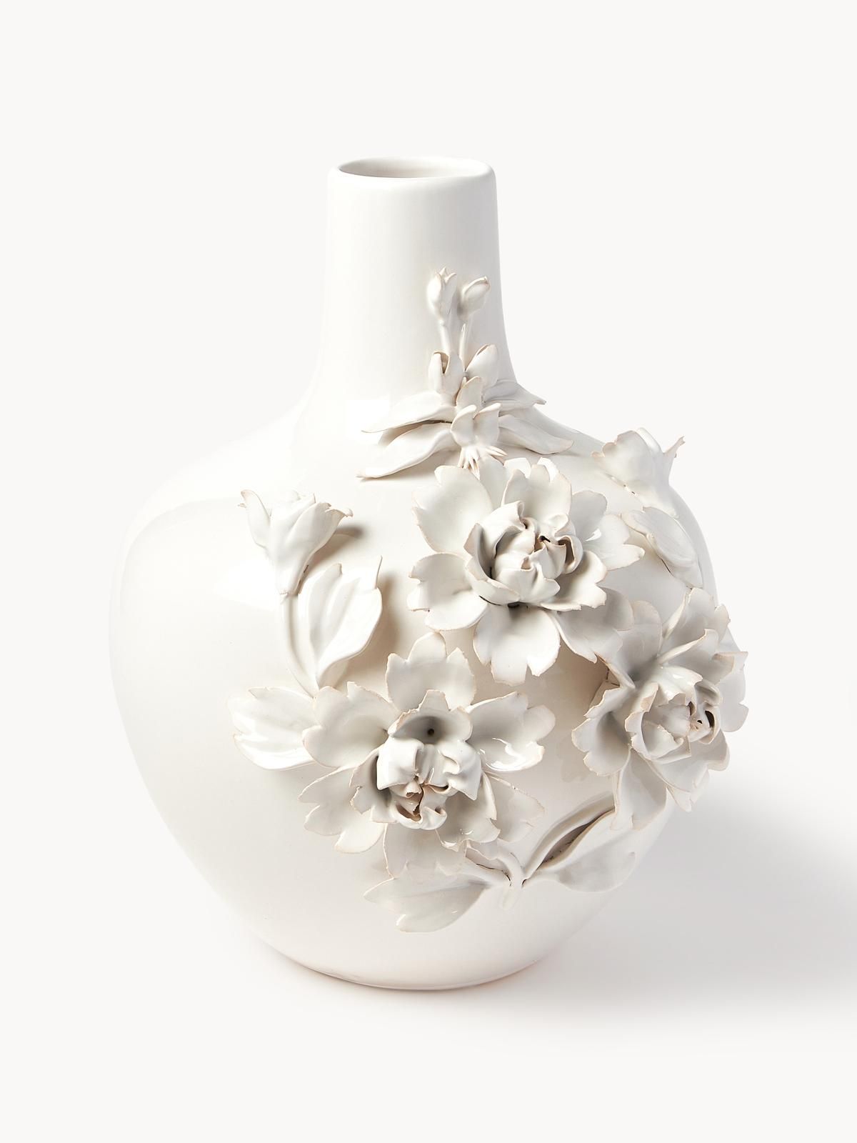 Design Porzellan-Vase Rose, H 37 cm von Pols Potten