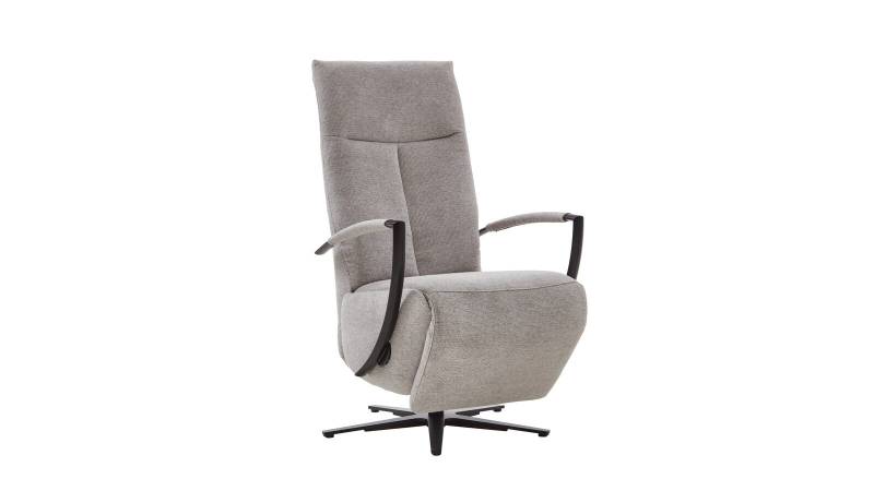 Polsteria Relaxsessel ERGO CONCEPT STYLE in Stoff Orlean silber von Polsteria