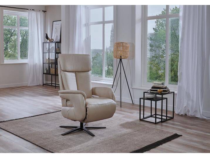 Polsteria Relaxsessel MIRA LAZYLINE in Leder Evita ecru von Polsteria