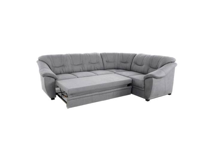 Polsteria Savona Ecksofa - Flachgewebe Euphoria 10 grey , Schlaffunktion , rechts von Polsteria
