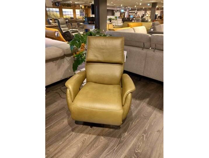 TV-Sessel TREVI LAZYLINE in Leder Evita olive OL von Polsteria