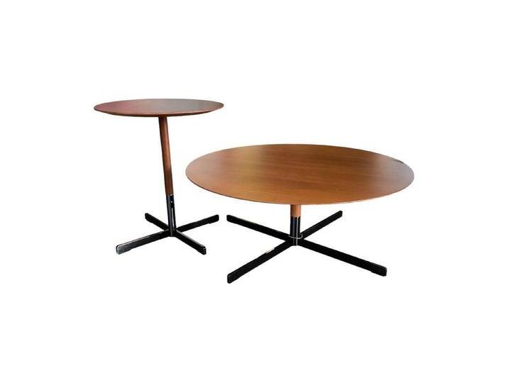 Poltrona Frau Couchtisch 2er-Set Beistelltisch Bob Canaletto Nussbaum Braun Poltrona Frau Couchtisch 2er-Set Beistelltisch Bob Canaletto Nussbaum Braun von Poltrona