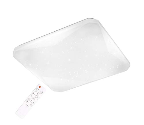 LED Dimmbare fernbedienbare Deckenleuchte KASTOR LED/72W/230V von Polux