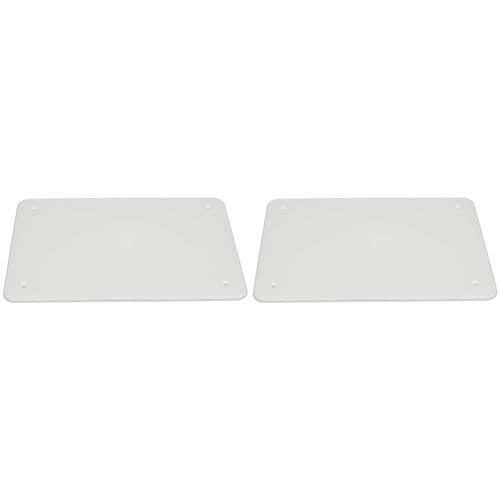 Poly Pool PP0587.1 Deckel für Abzweigdose Unterputz mit Befestigungsschrauben, Weiß, LARGHEZZA 15,3 cm (Packung mit 2) von Poly Pool