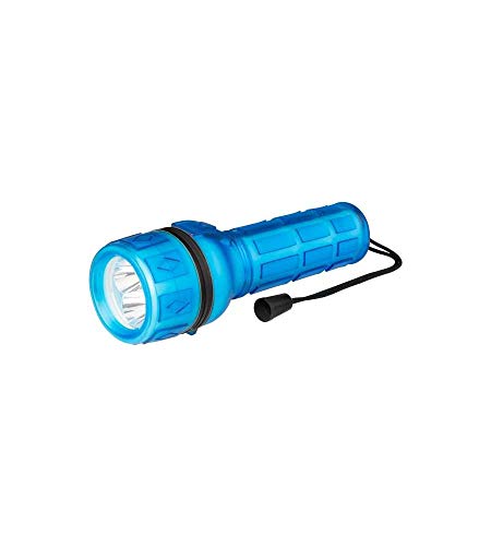 POLY POOL - PP3151 Tragbare LED-Taschenlampe - Mini-LED-Arbeits- und Camping-Taschenl. - Not- oder Arbeitslicht Tragbar aus Aluminium 30m Reichweite mit einstellb. Fokus - Batterielampe mit Trageband von Poly Pool