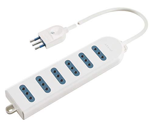 Poly Pool Steckdosenleiste mit 6 Steckdosen 10 A und 1.5 m Kabel, PP0396S von Poly Pool