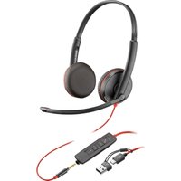 Poly Blackwire 3225 Stereo Headset On-Ear Poly Blackwire 3225 Stereo Headset On-Ear von Poly