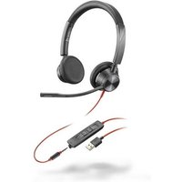 Plantronics Blackwire 3325-M Telefon On Ear Headset kabelgebunden Stereo Schwarz Noise Cancelling La von Plantronics