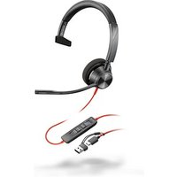 poly Blackwire 3310 Teams USB-Headset schwarz von Poly
