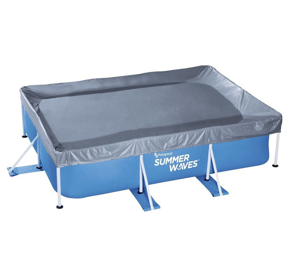 PolyGroup Pool Abdeckplane für Rectangular Frame Pool Summer Waves von PolyGroup