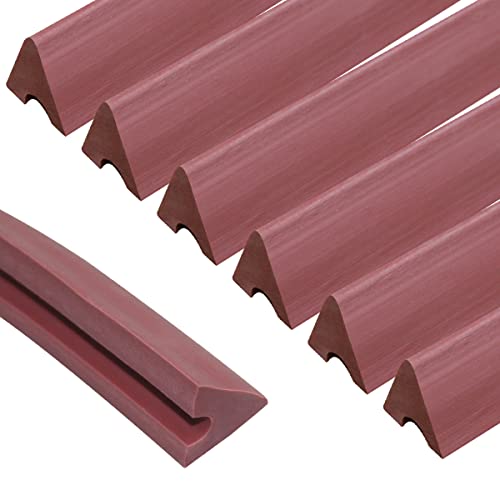 PolyMath Billiards K66 Rubber Bumpers, Lot de 6 coussins de Table de Piscine (Lot de 6), Bumpers de rechange Accessoires de rechange Pour Table de Piscine Standard 9 Pieds von PolyMath