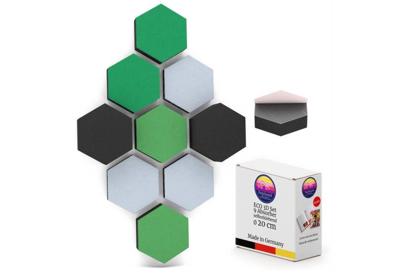 PolySound Dekorpaneele PolySound® ECO Akustikpaneele selbstklebend - Extra schalldämmend von PolySound