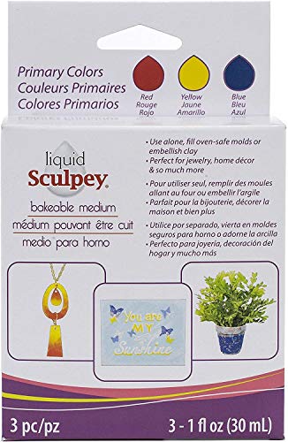 Sculpey Polyform ALSPRI1 Sculpey Liquid Medium-Primary 3 x 29 ml, 29 Ml Sculpey Polyform ALSPRI1 Sculpey Liquid Medium-Primary 3 x 29 ml, 29 Ml von Sculpey
