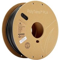Polymaker 70821 PolyTerra PLA Filament PLA 2.85mm 1000g Schwarz (matt) 1St. von Polymaker
