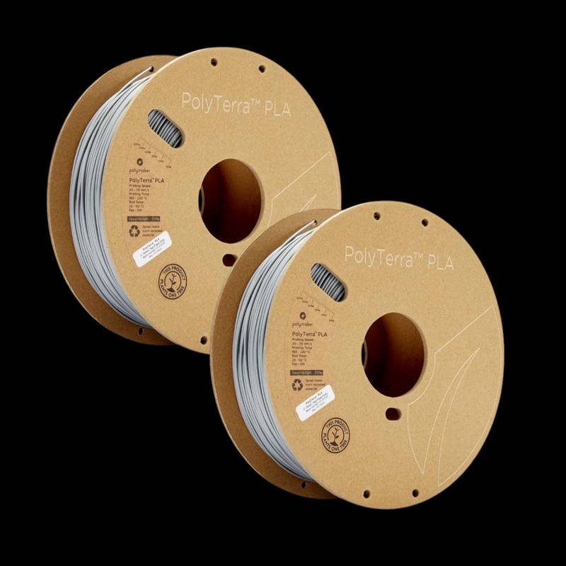 Polymaker 70824 Poly Terra Pla Filament Druckerfilament 3 D Drucker 2 Stück B-Ware von Polymaker
