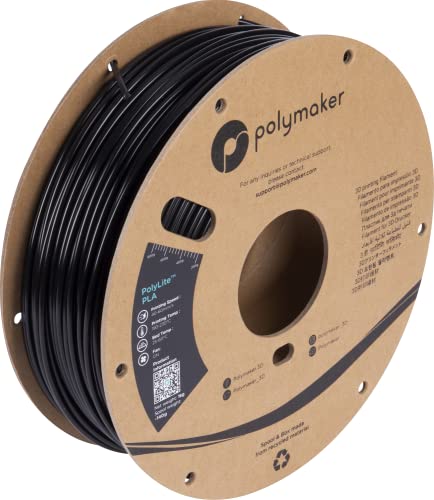 Polymaker PA02016 PolyLite Filament PLA 2.85mm 1000g Schwarz 1St. von Polymaker