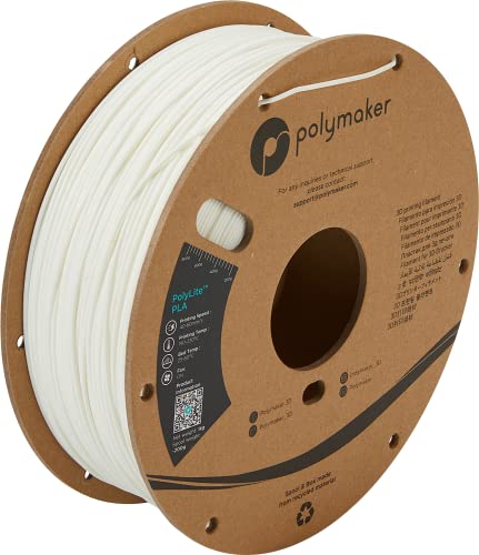Polymaker PA02017 PolyLite Filament PLA 2.85mm 1000g Weiß 1St. Polymaker PA02017 PolyLite Filament PLA 2.85mm 1000g Weiß 1St. von Polymaker