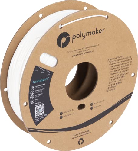 Polymaker PD04001 Polysupport Breakaway Filament Supportmaterial 1.75mm 750g Perlweiß 1St. von Polymaker