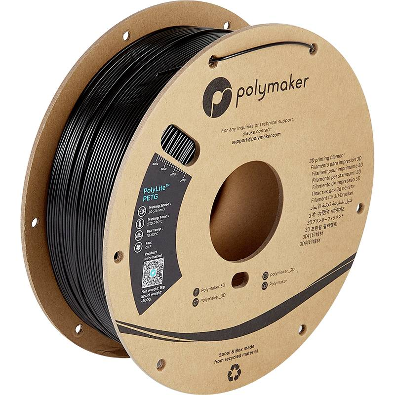Polymaker Poly Lite Filament Petg 1.75mm 1kg Hitzebeständig 3 D Drucker Filament B-Ware Polymaker Poly Lite Filament Petg 1.75mm 1kg Hitzebeständig 3 D Drucker Filament B-Ware von Polymaker