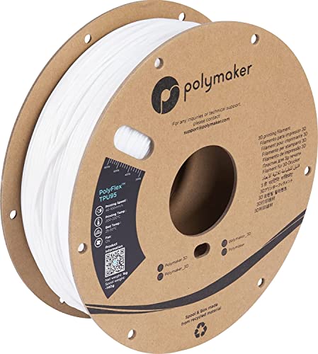 Polymaker PolyFlex TPU-95A Weiß - 1,75mm - 750g von Polymaker