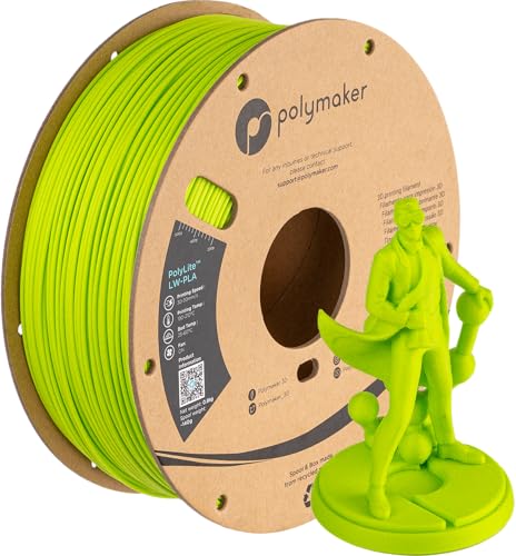Polymaker PolyLite LW-PLA - 1.75mm - 800g - Grün von PolyMaker