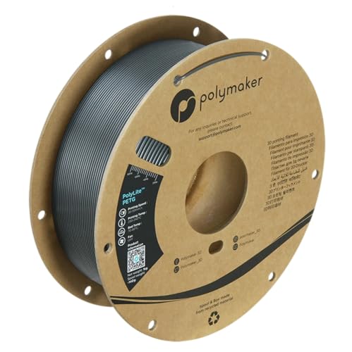 Polymaker PolyLite PETG - 1.75mm - 1kg - Dark Grey Polymaker PolyLite PETG - 1.75mm - 1kg - Dark Grey von Polymaker