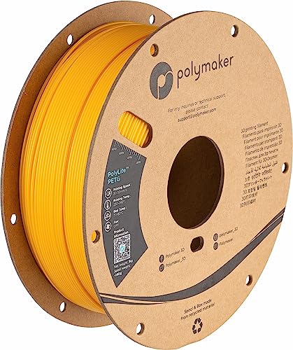 Polymaker PolyLite PETG Gelb - 1,75mm - 1kg von Polymaker