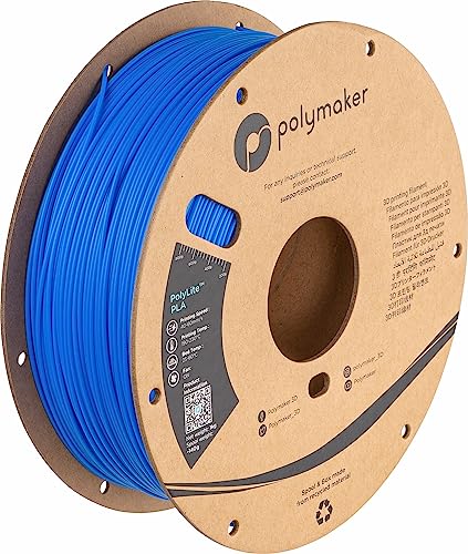 Polymaker PolyLite PLA - 1.75mm - 1kg - Azure Blue Polymaker PolyLite PLA - 1.75mm - 1kg - Azure Blue von Polymaker