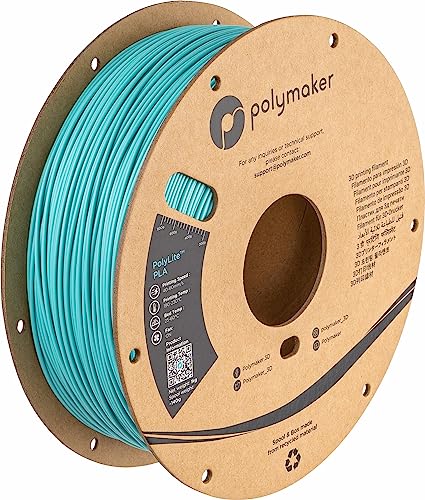 Polymaker PolyLite PLA Teal - 1.75mm - 1kg von Polymaker