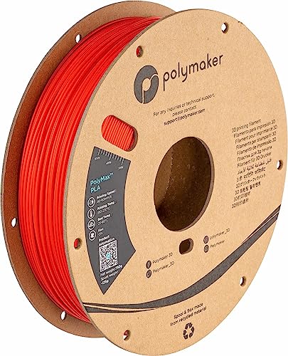 Polymaker PolyMax Tough PLA Rot - 1.75mm - 750g von Polymaker