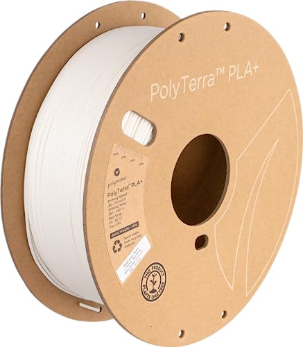 Polymaker PolyTerra PLA+ Weiß - 1.75mm - 1kg von Polymaker