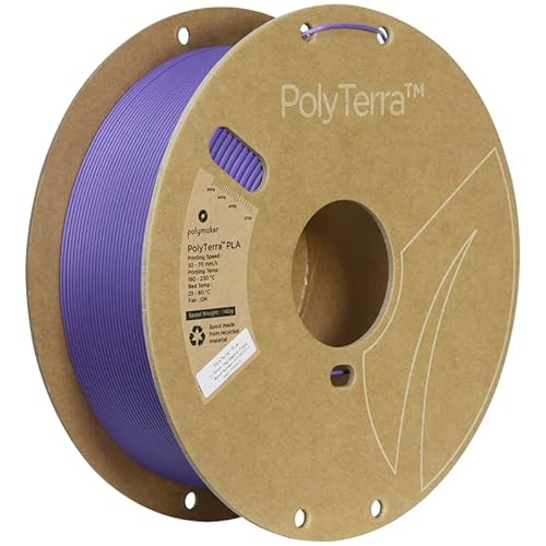 Polymaker PolyTerra PLA - 1.75mm - 1kg - Electric Indigo von Polymaker