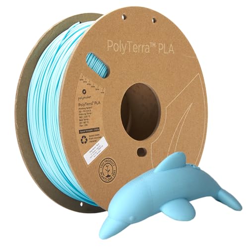 Polymaker PolyTerra PLA Ice - 1.75mm - 1kg von Polymaker