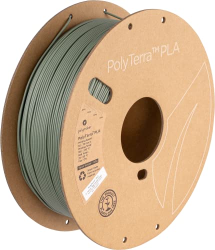 Polymaker PolyTerra PLA Muted Series - 1.75mm - 1kg - Grün von Polymaker