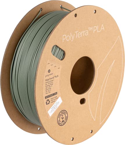 Polymaker PolyTerra PLA Muted Series - 1.75mm - 1kg - Grün von PolyMaker