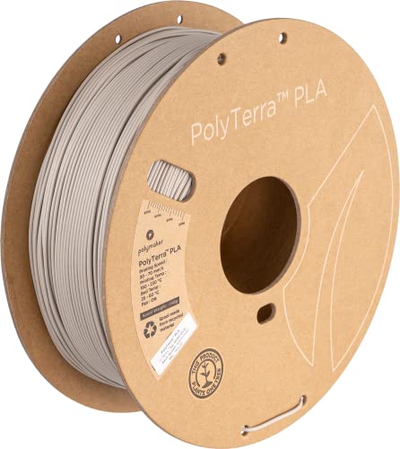 Polymaker PolyTerra PLA Muted Series - 1.75mm - 1kg - Weiß von PolyMaker
