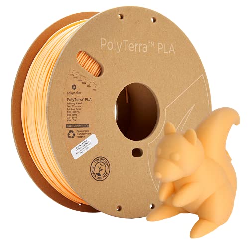 Polymaker PolyTerra PLA Peach - 1.75mm - 1kg von Polymaker
