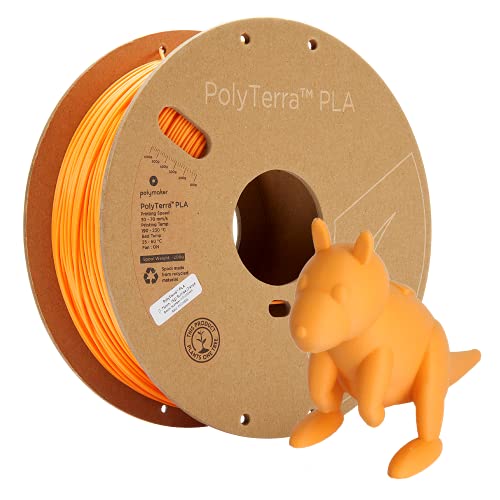 Polymaker PolyTerra PLA Sunrise Orange - 1.75mm - 1kg von Polymaker