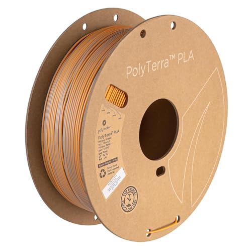 Polymaker Polyterra PLA Dual Color - 1.75mm - 1kg - Foggy Orange (Grey-Orange) von PolyMaker